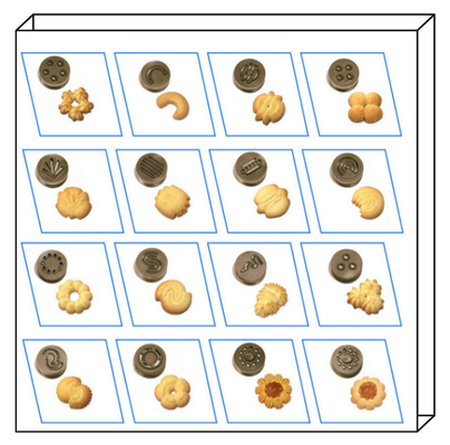 Pastry Packing Cookie Forming Machine 304 Stainless Steel Material 80-150Pcs/Min