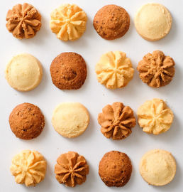 Cookies Production Line Semi Automatic 100KG/H-500KG/H Choco Chips Butter Cookies Production Line Fully Automatic